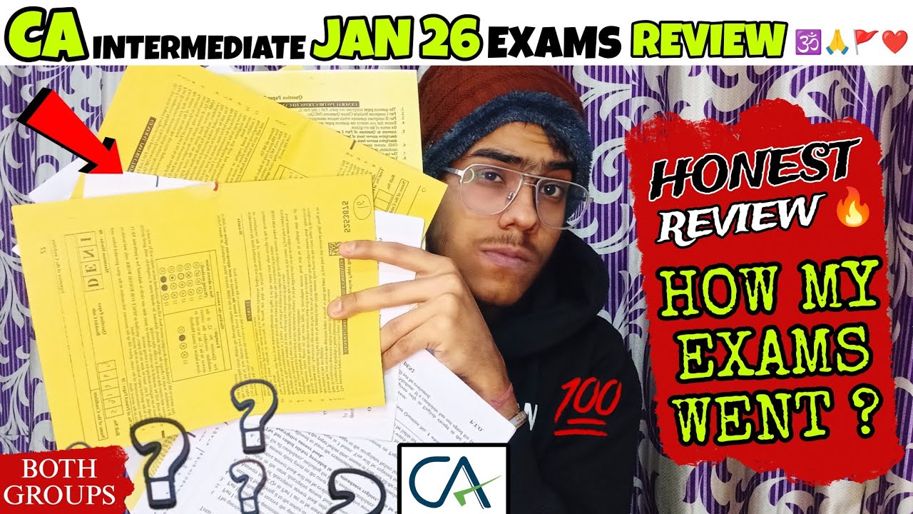 CA INTERMEDIATE JAN'26 EXAMS REVIEW 🕉️🙏🚩❤️ || HOW MY CA INTERMEDIATE JAN'26 EXAMS WENT ||