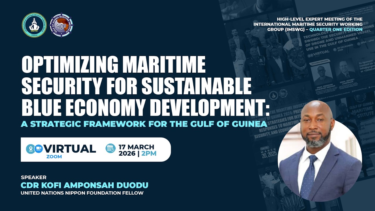 IMSWG MEETING: Optimising Maritime Security for Sustainable Blue Economy Development