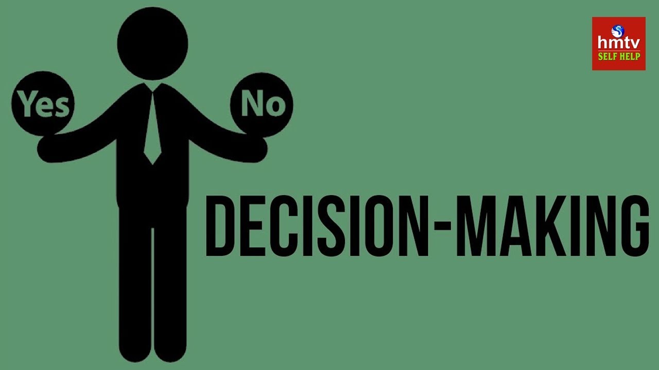 Decision Making | Jayaho Success Mantra | hmtv Selfhelp