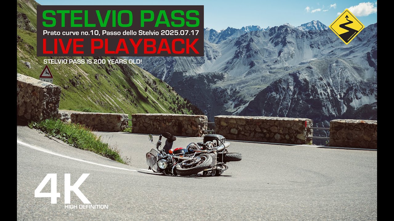 The original Stelvio Pass LIVE! (Playback) 2025.07.17