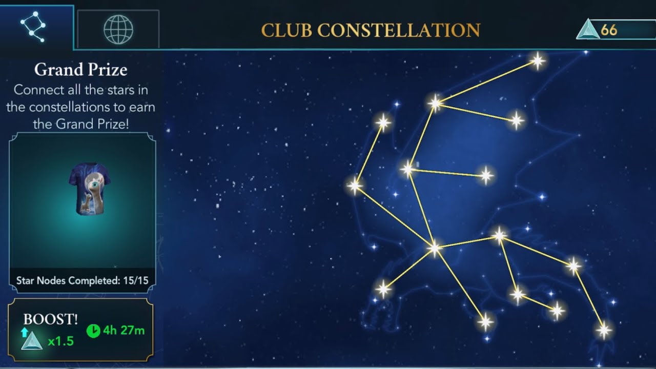 Winning the Grand Prize of Dragon Club Constellation! Harry Potter Hogwarts Mystery