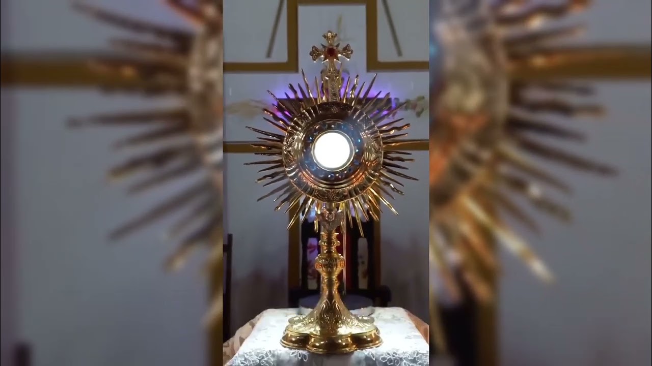 Oración al Santísimo #corpuschristi #rd #santisimosacramentodelaltar #cristovive #jesuslovesyou