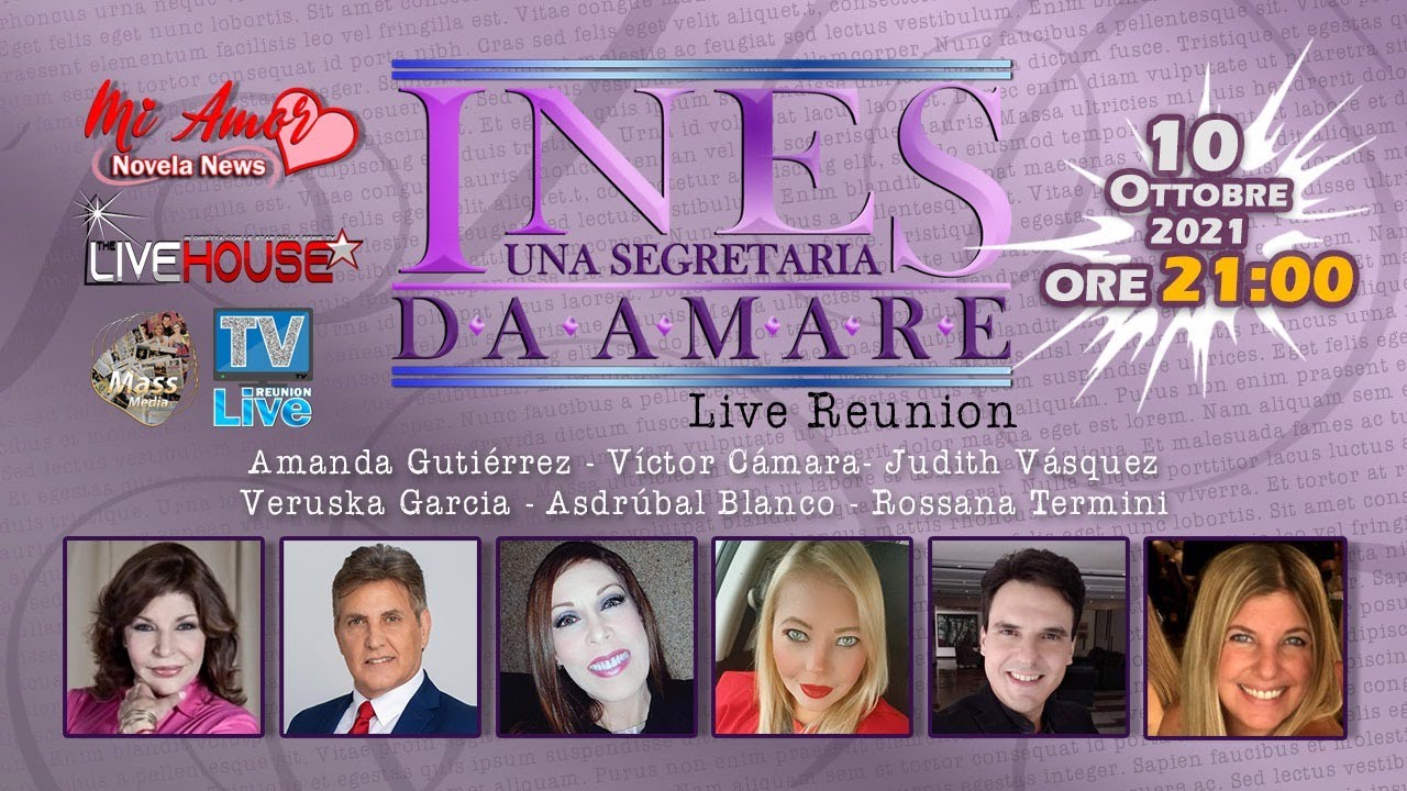 Ines - Una segretaria da amare | Live Reunion