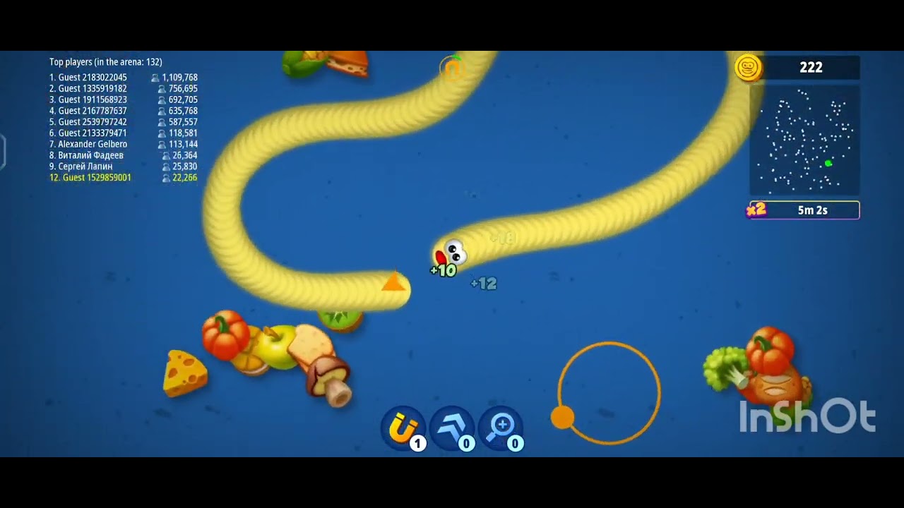 #Wormszons.io  #saamp wala game #magic_slither_snake_gameplay#worms_zone_magic_slither_snake
