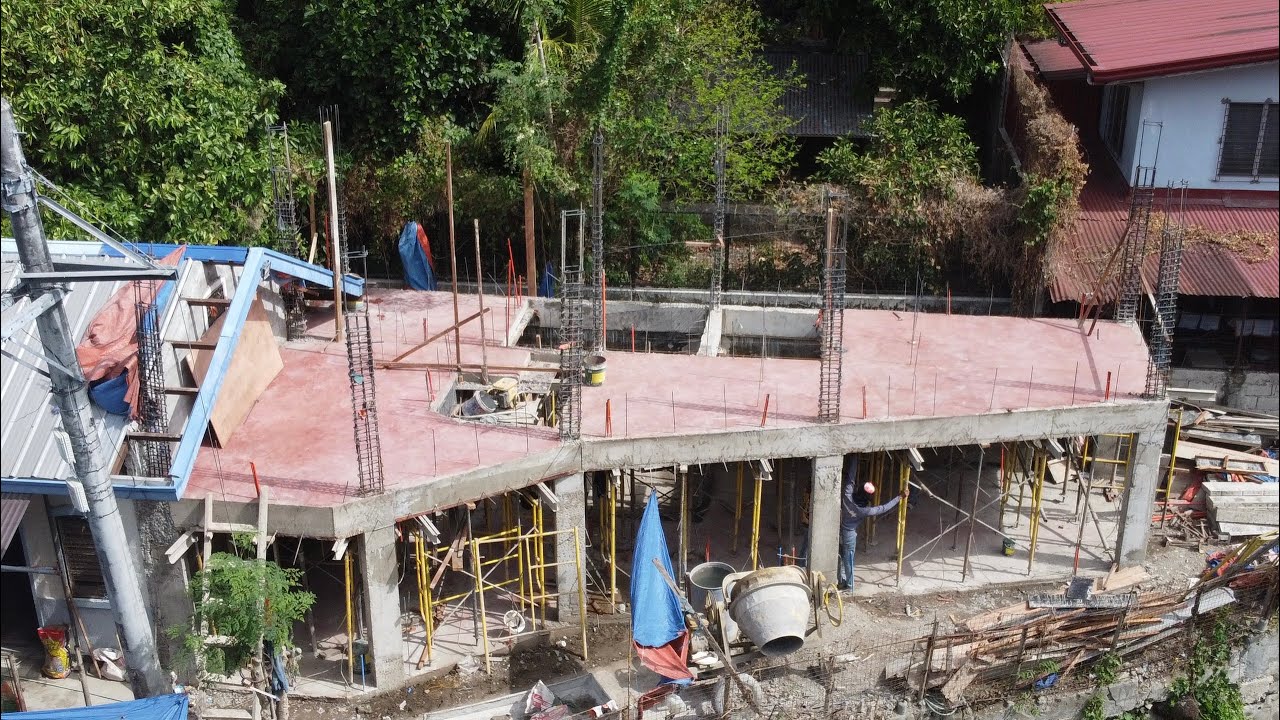 PAGBUHOS NG SECOND FLOOR SLAB