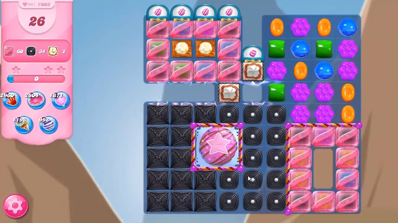 Candy Crush Saga LEVEL 7005 NO BOOSTERS