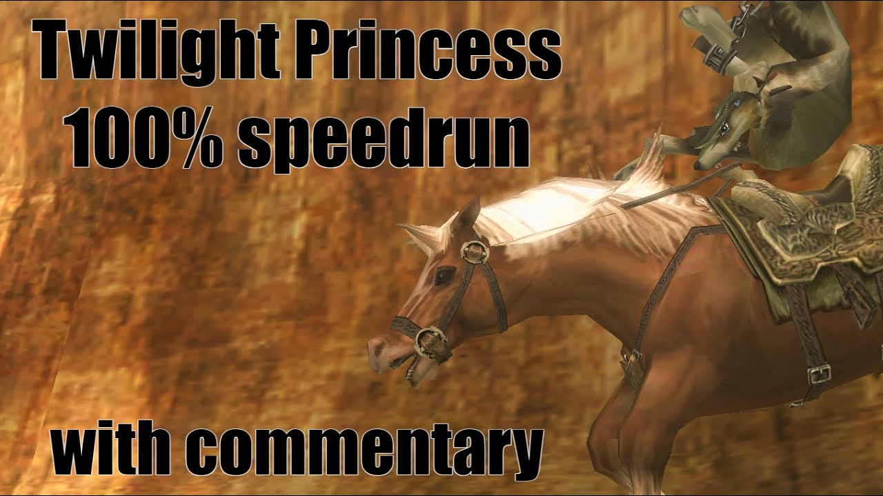 Commentated Twilight Princess 100% speedrun