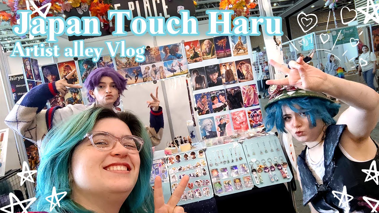 Mon stand le plus renta à ce jour 😱- Vlog Japan Touch Haru 2025 / Artist Alley