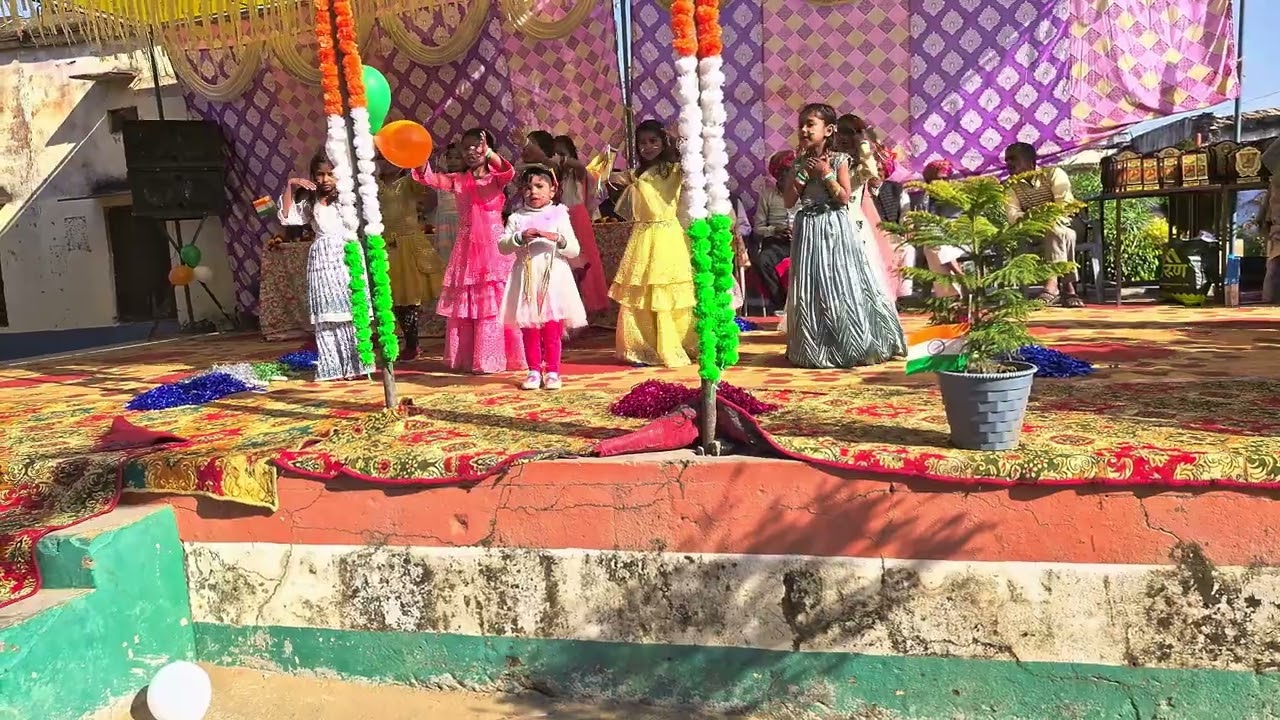 Made in India dance by cute little girls 