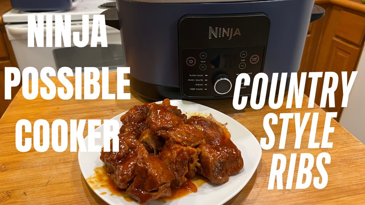 Ninja Possible Cooker - Country Style Pork Ribs