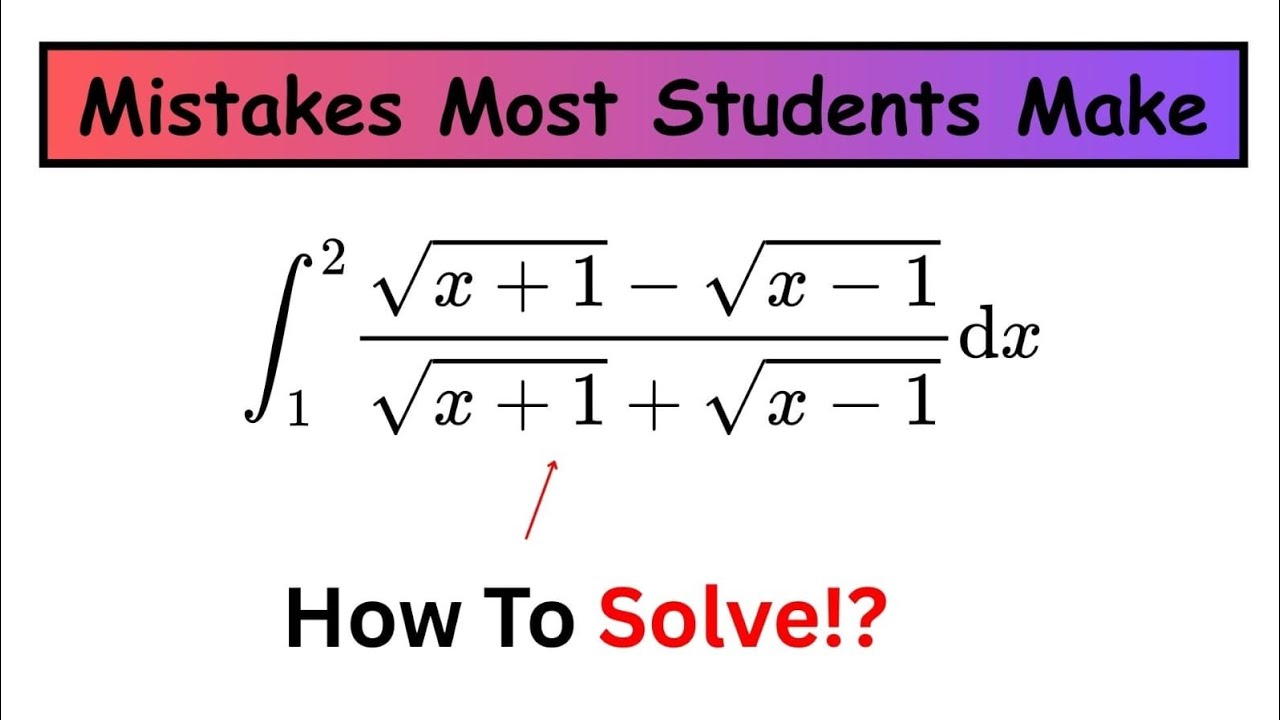 The SMOOTHEST TRICK for Square-Root Integrals!??! 