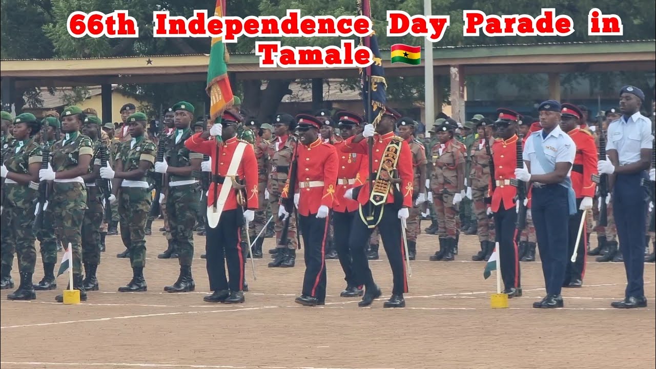 Spectacular 66 Independence Day Parade in Tamale