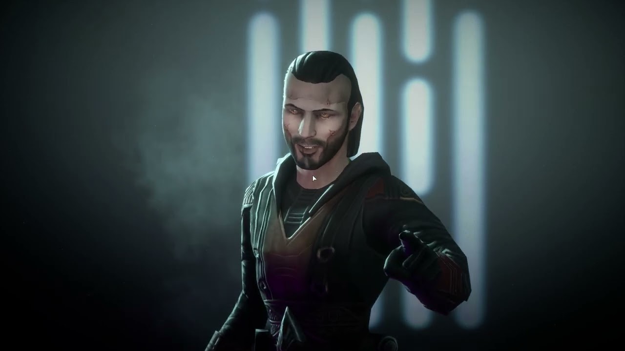 SWBF2 SWTOR Revan Face Animation Test