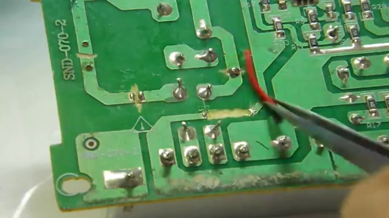 dica de eletrônica - como refazer trilha em circuito impresso (1/2)