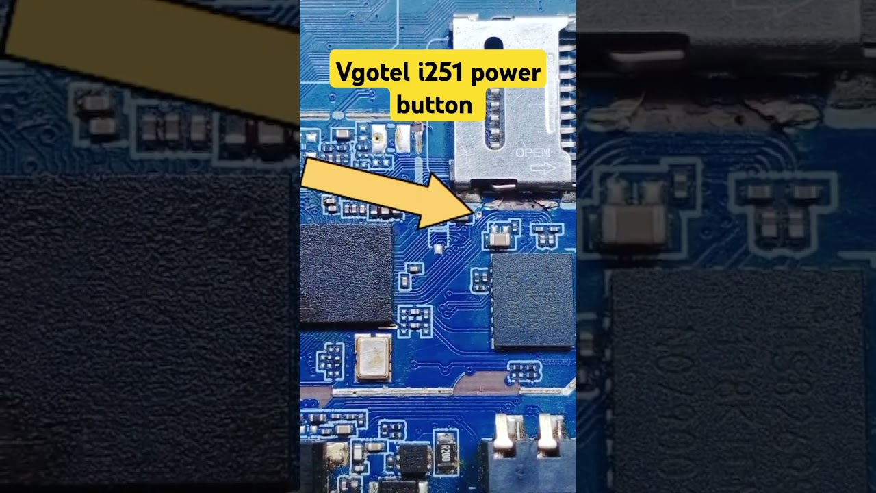 Vgotel i251 power button jumper | vgotel i251 dead mobile