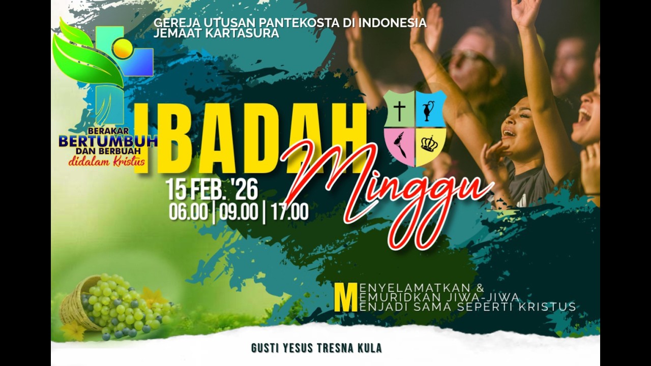 Ibadah Raya 1 - Minggu 15 Februari 2026