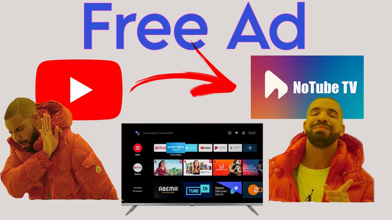 No Ads YouTube on Smart TV For Free (NoTubeTv) 2025 🔥🔥(same interface with the original)