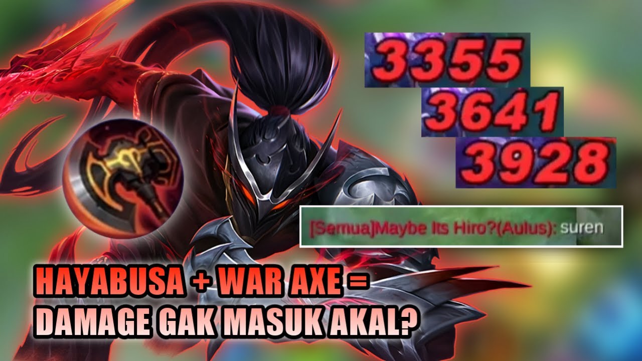 TUTORIAL SOLO RANK & BUILD HAYABUSA TERSAKIT 2021! HAYABUSA BEST BUILD & EMBLEM | MLBB