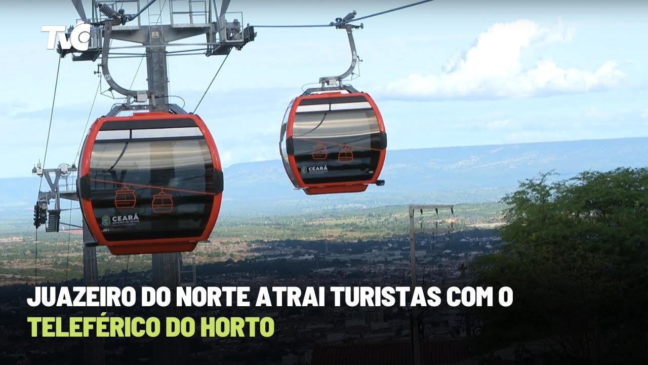 Juazeiro do Norte atrai turistas com o Teleférico do Horto
