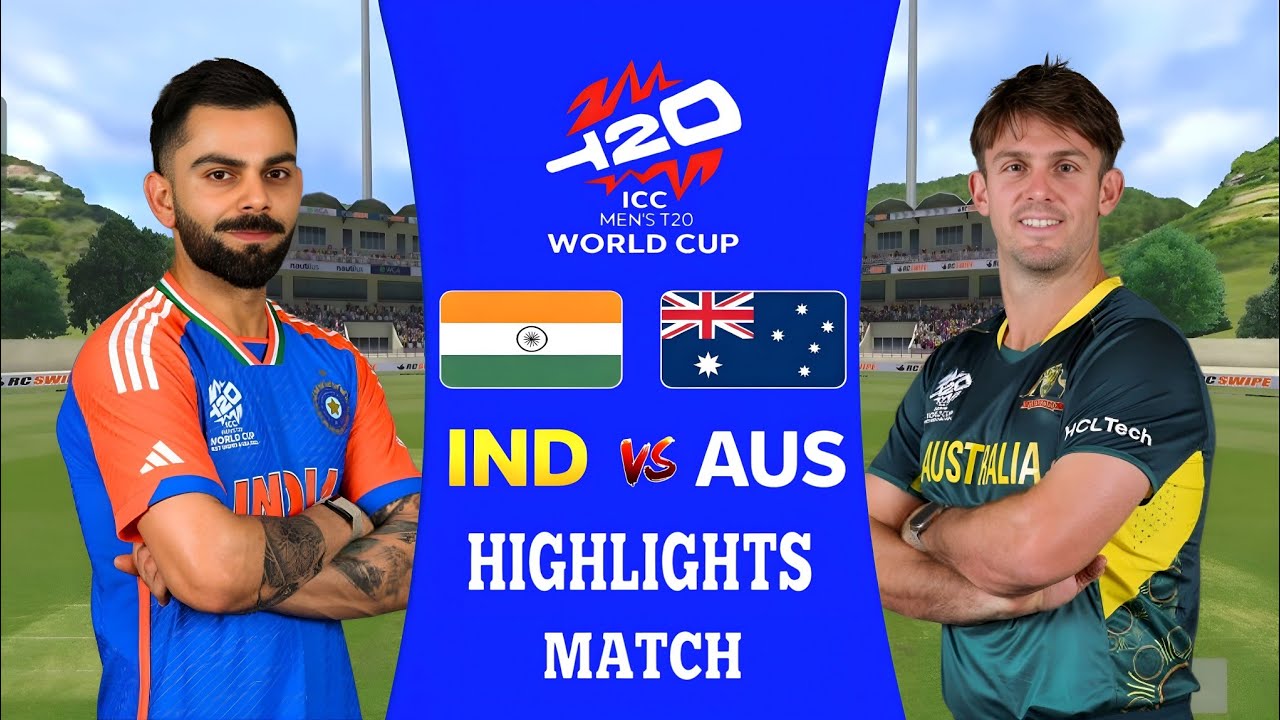 IND vs AUS Highlights | ICC T20 World Cup | RC Swipe Cricket Gameplay