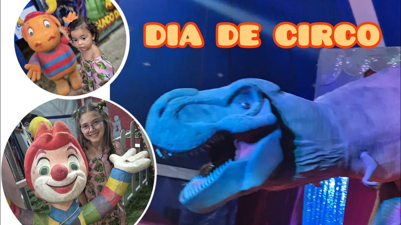 O CIRCO CHEGOU NA CIDADE 🤡  DIVERSÃO NO COM MARINA E ANA JÚLIA