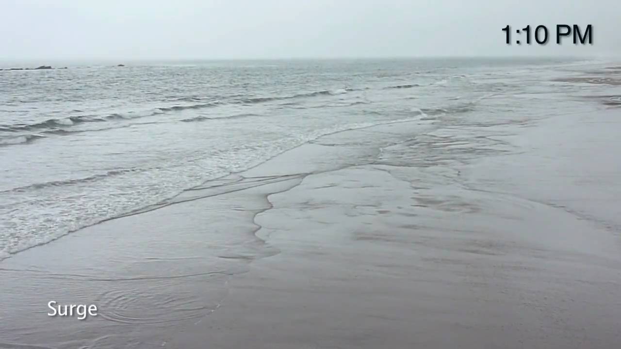Chile Tsunami witnessed in Santa Monica, California