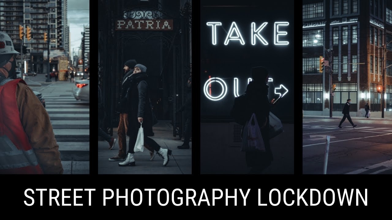 Street Photography During Lockdown - December 2020 / Toronto / Sony a6000