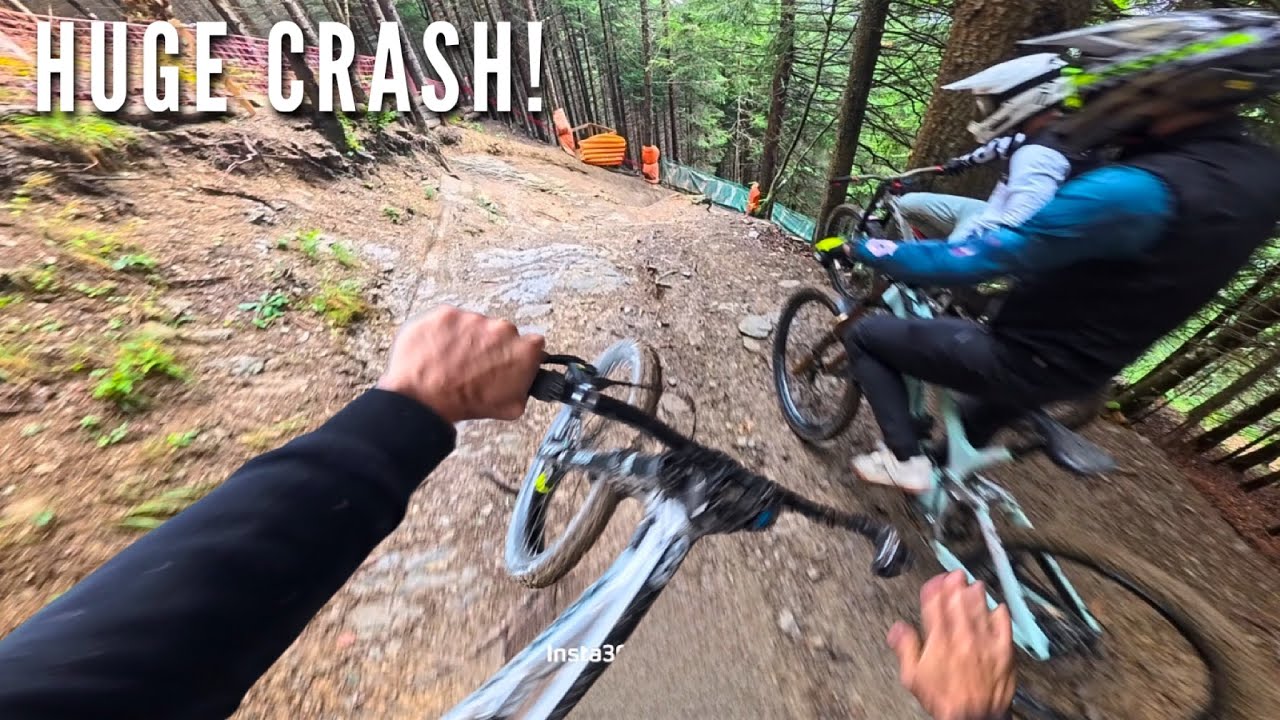 This Track Should Be ILLEGAL – Champery Tried to Kill Us!!