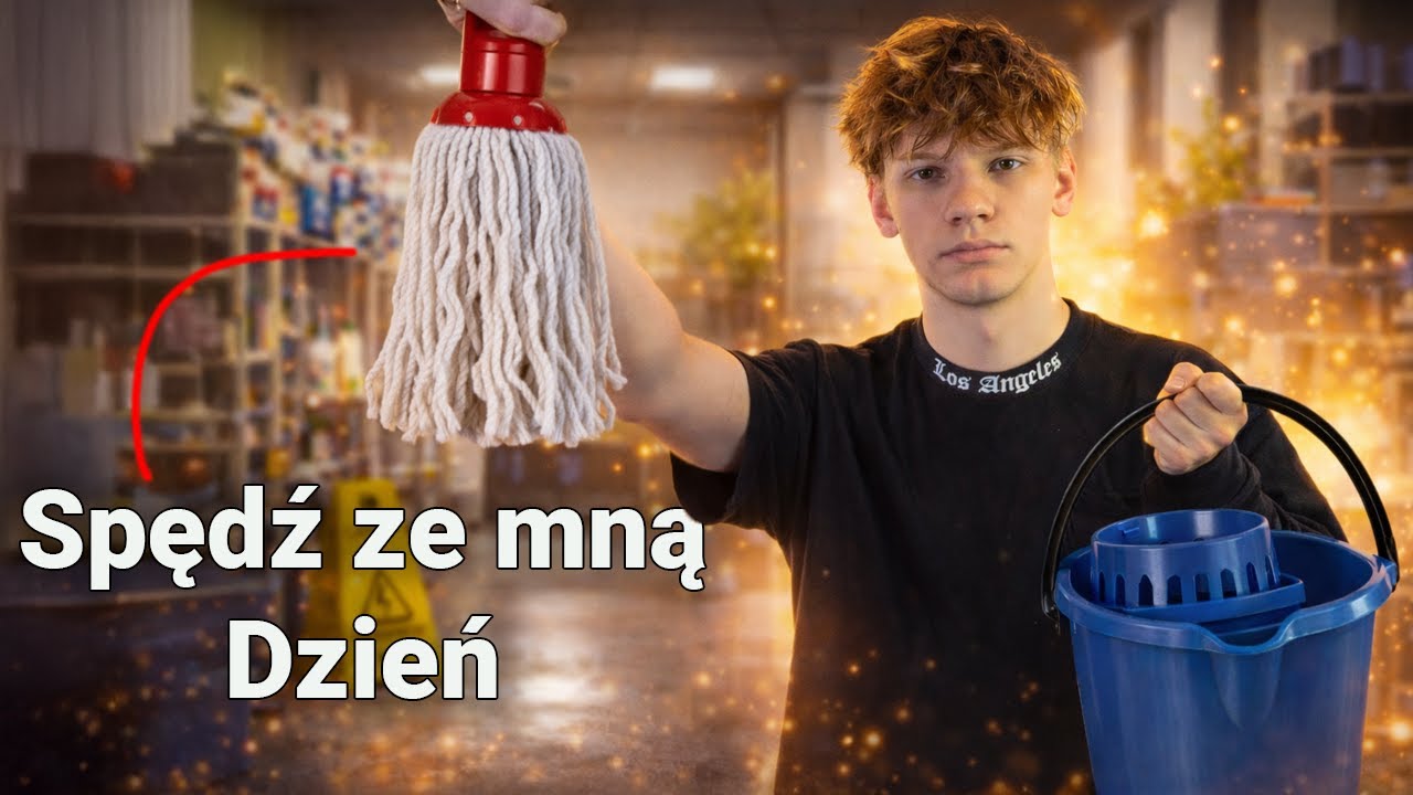 Spędź ze mną Dzień jako Sprzątacz (+ Odpowiedź ile Zarabiam)