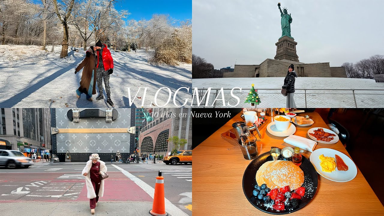 Vlog 10 días NUEVAYORK ✈️ 🎄🩷