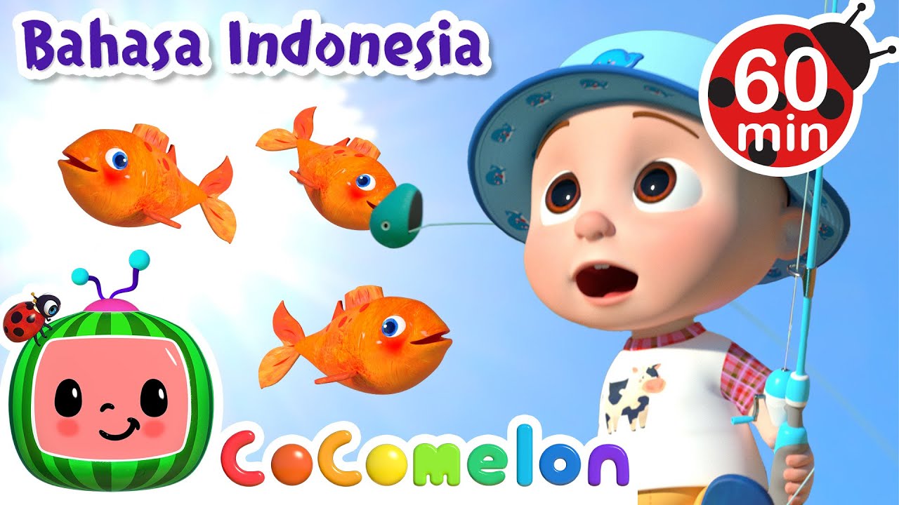 Tangkap Ikan bersama Bayi JJ! 🐟🐠 | CoComelon Bahasa Indonesia - Lagu Anak Anak | Nursery Rhymes