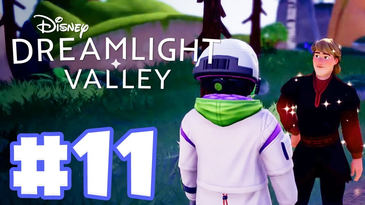 Лес Доблести и Кристофф! | Давайте поиграем: Disney Dreamlight Valley | Эпизод 11