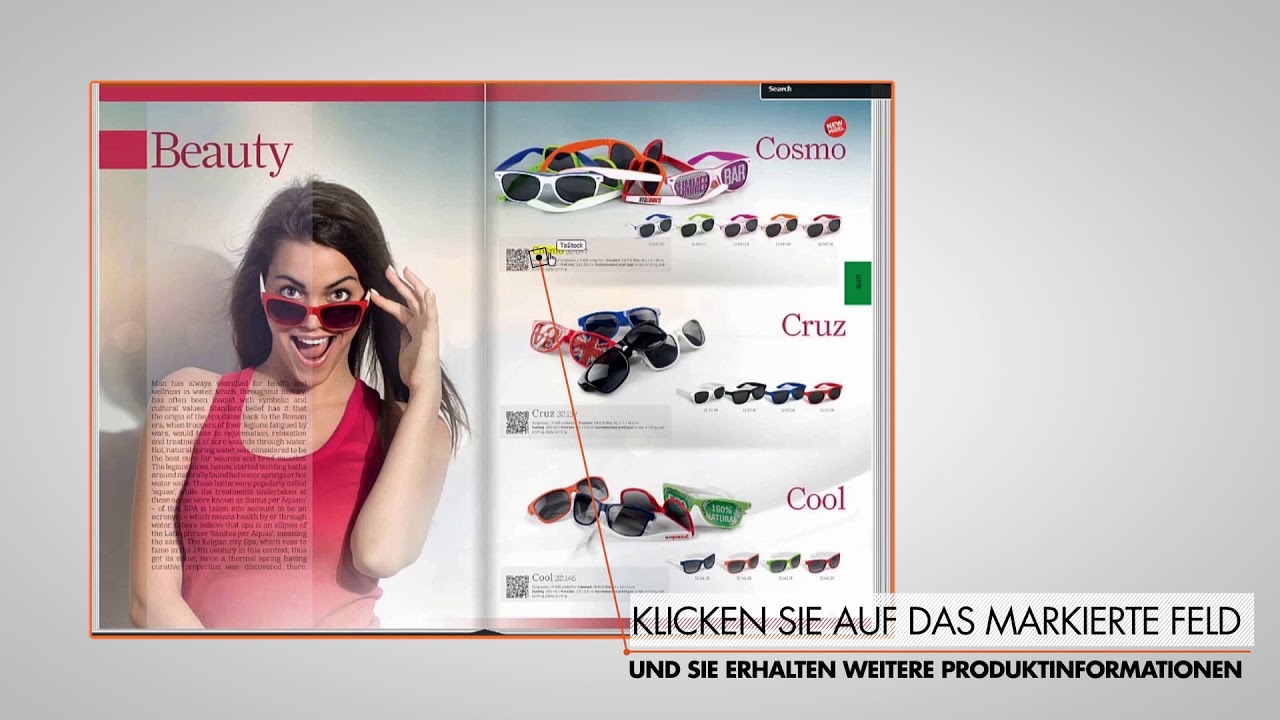 Promobox Interaktiver Katalog