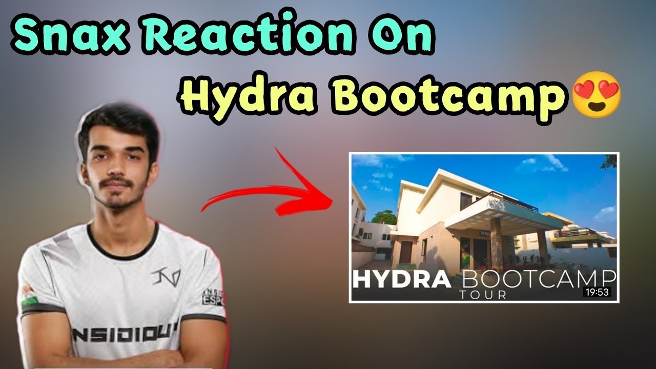 SNAX REACTION ON HYDRA BOOTCAMP I #HYDRA @DynamoGaming @SnaxGaming