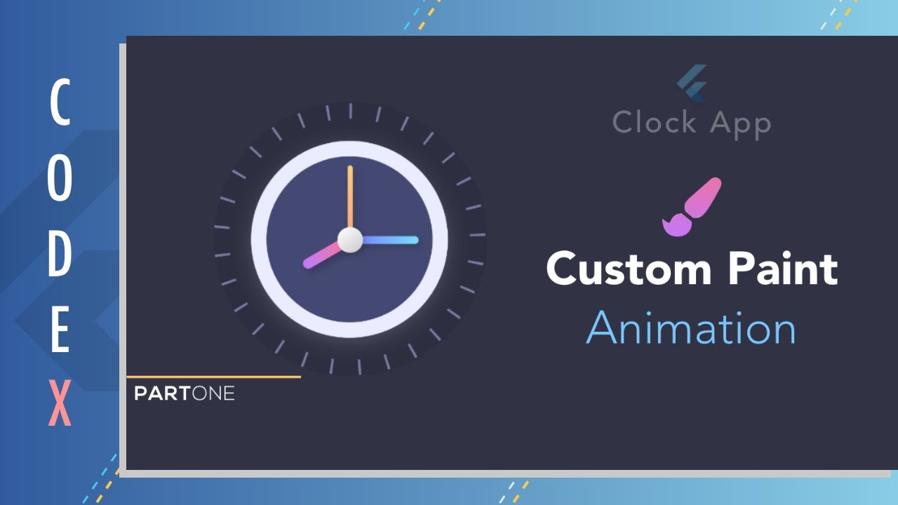 Учебное пособие по Flutter Custom Painter || Приложение «Часы» (Эпизод 1)