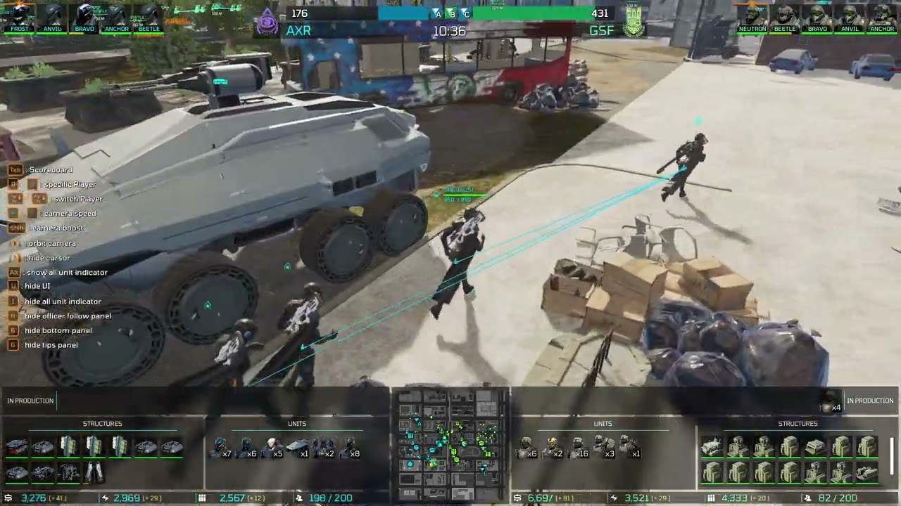 Eximius Commander Tournament: Frost vs xy, 3nd round, 2nd match. Town Square.