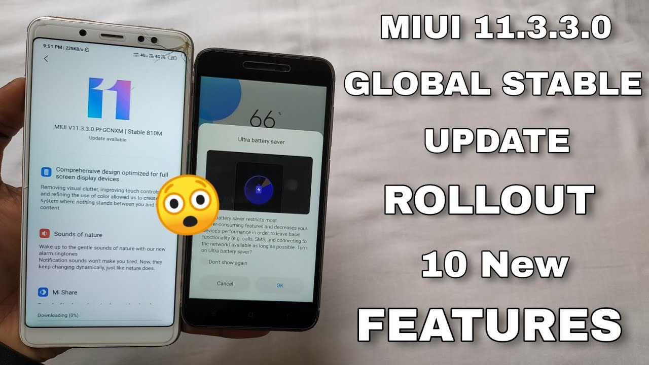 MIUI 11.3.3.0 Global Stable Update Rolling Out | 10 New Features | Security Update