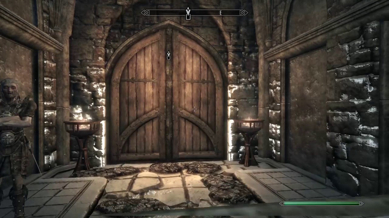 Skyrim easily get into castle volkihar