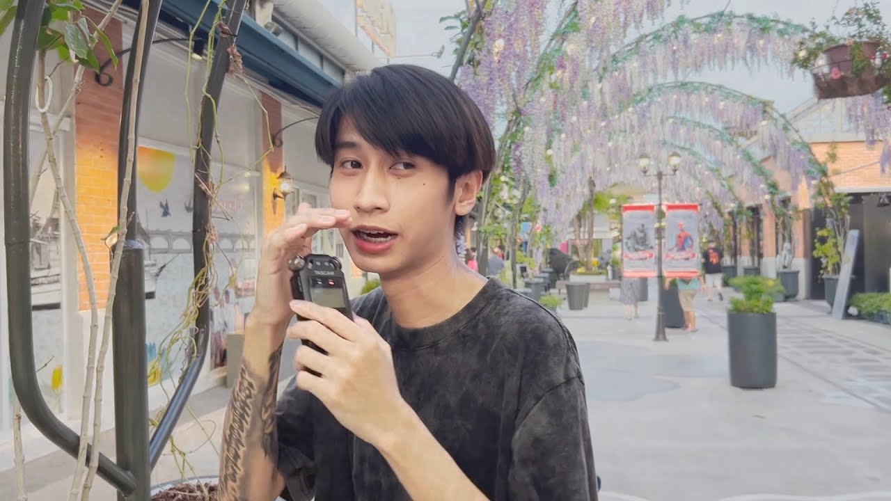 ASMR IN PUBLIC (failed) ทำ ASMR ใน ASMR นอกสถานที่(Foley)
