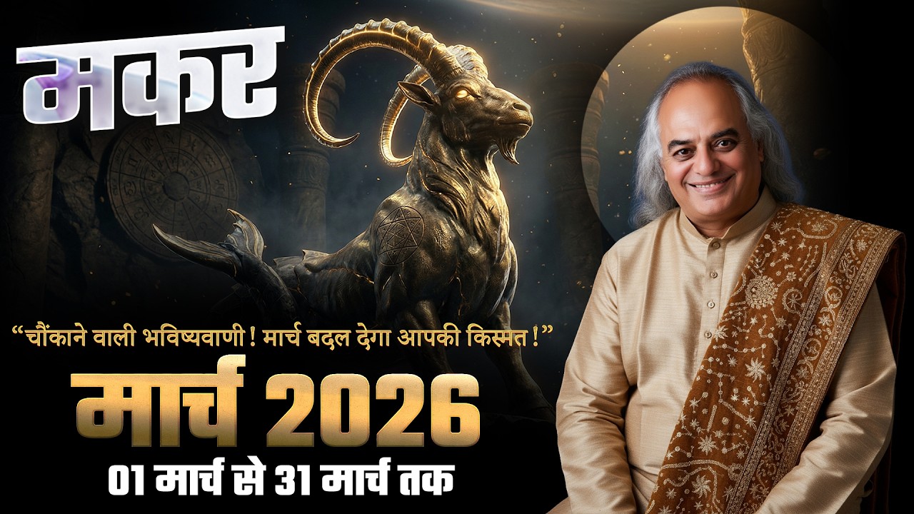 Makar Rashi (Capricorn) – Makar Rashi March Rashifal 2026 | Capricorn Horoscope March 2026
