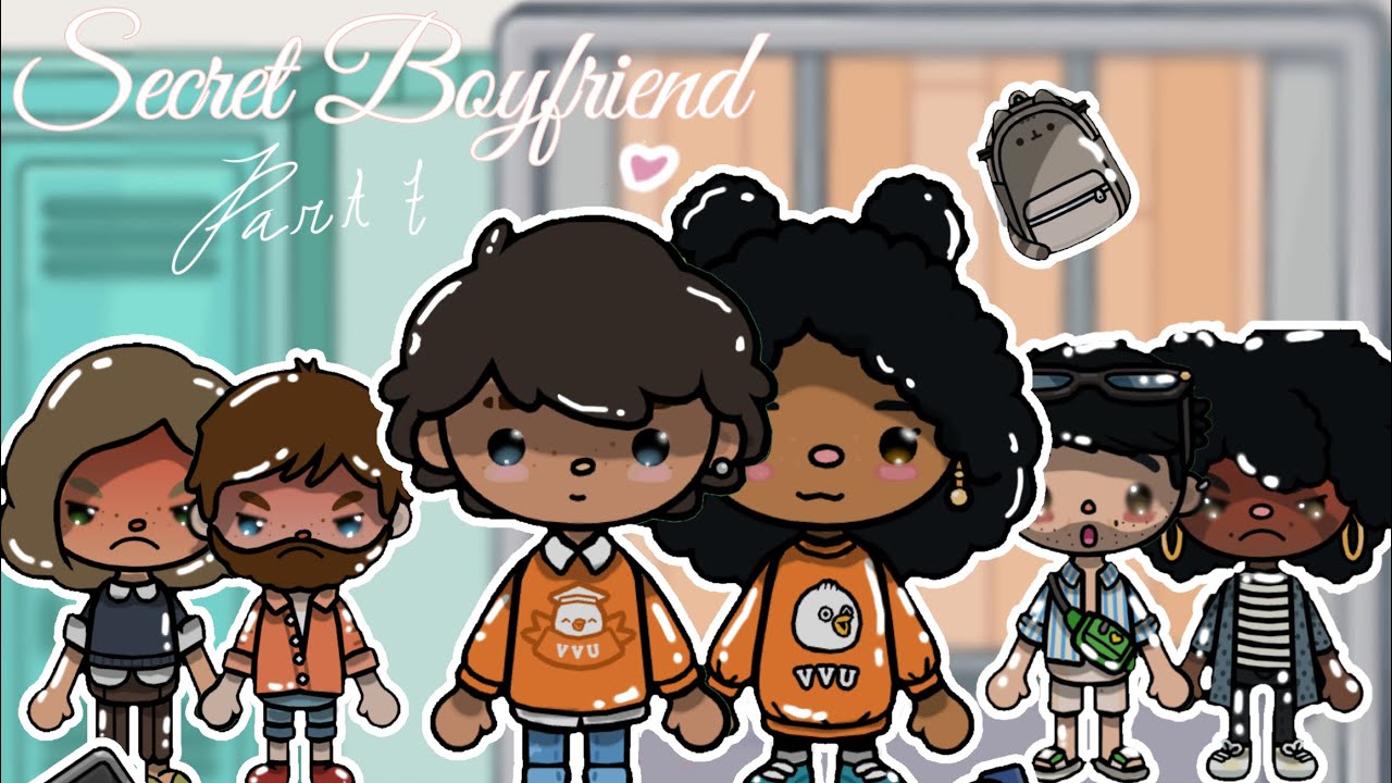 Secret Boyfriend 🌸🍿💗🫧 ||Part 1||   Toca Boca Roleplay 💗🫶🏾||~