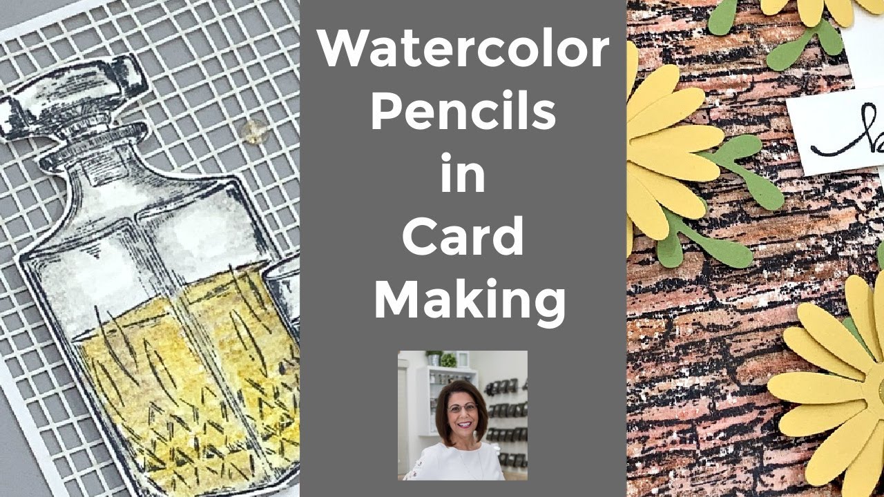 How to Use Watercolor Pencils on Greeting Cards