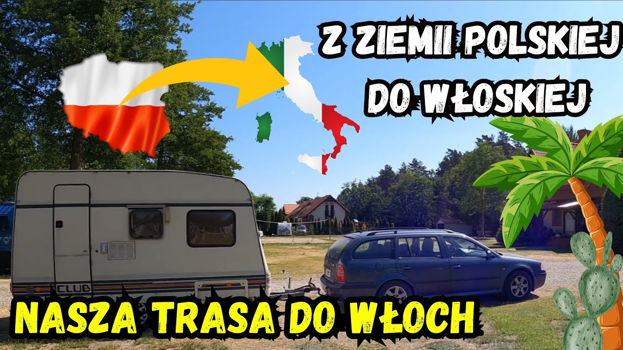Vlog #18 WŁOCHY - PRZYCZEPĄ KEMPINGOWĄ kupujemy WINIETY Trasa: Czechy - Austria - Słowenia