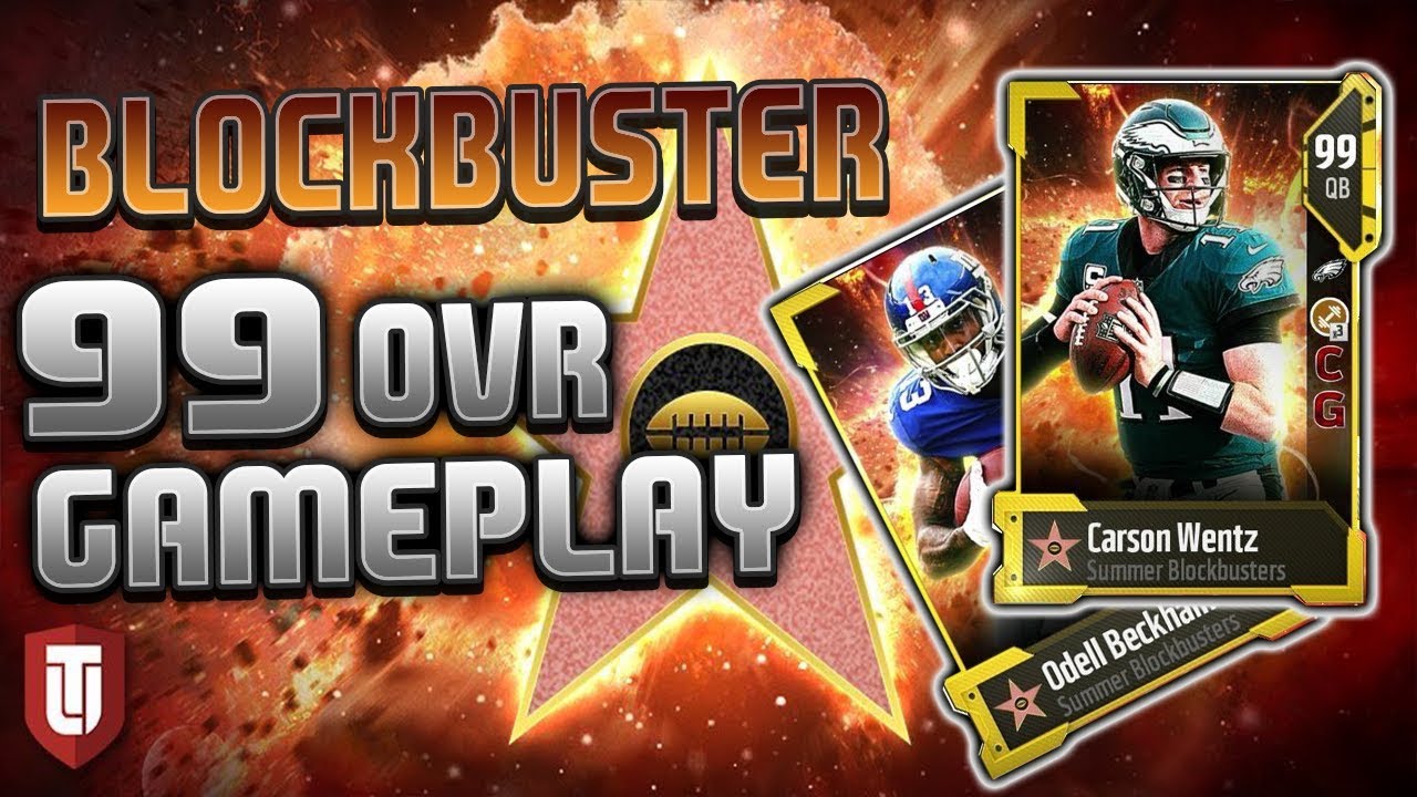BLOCKBUSTER PROMO! 99 OVR OBJ & CARSON WENTZ! MUT 18