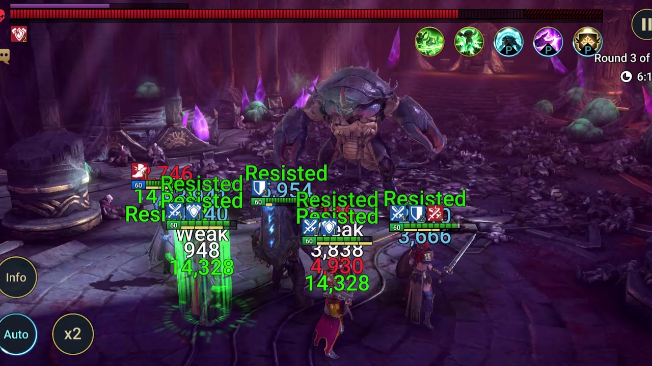 Doom Tower Floor 50 Borgoth The Scarab King (Level 250)