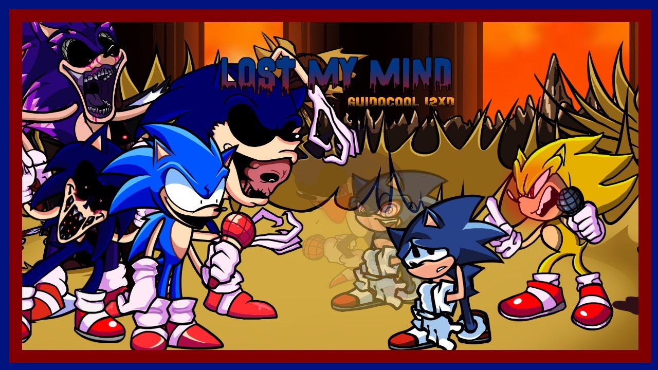 Lost My Mind -Xenophanes (Sonic.exe) vs Sonic (fleetway)