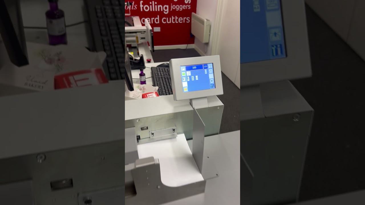 Refurbished Multigraf Touchline CF375 Creaser Folder Supplied by CLC Presentations Systems UK