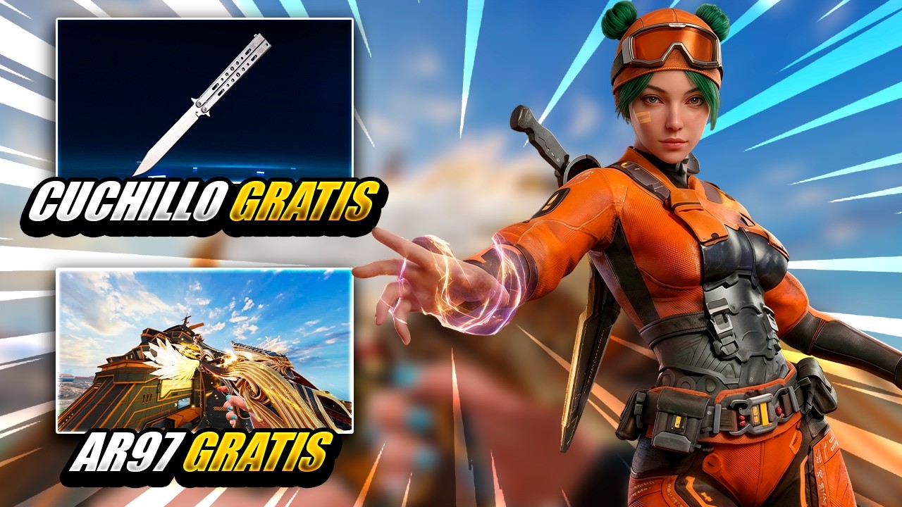 NUEVO CUCHILLO MARIPOSA GRATIS, AR 97 GRATIS + GAMEPLAY 4K