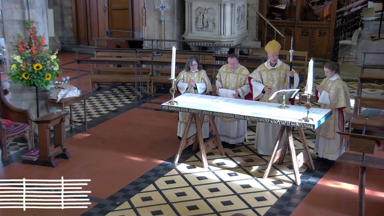 Cymun Bendigaid Cynhadledd yr Esgobaeth | Holy Eucharist for the Diocesan Conference.