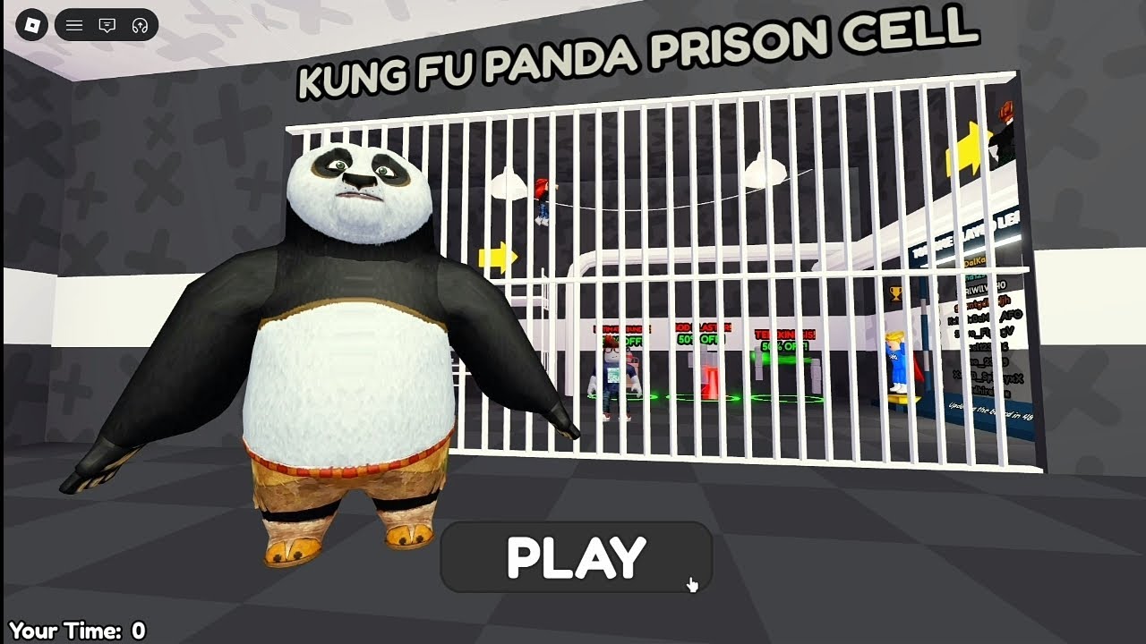 Kung fu panda prison cell. Walkthrough gameplay. 1080 p